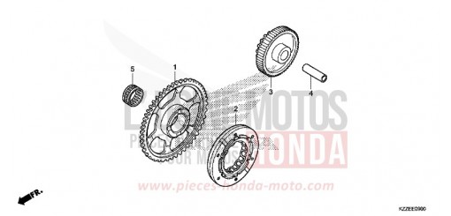 EMBRAYAGE DE DEMARRAGE CRF250LAH de 2017